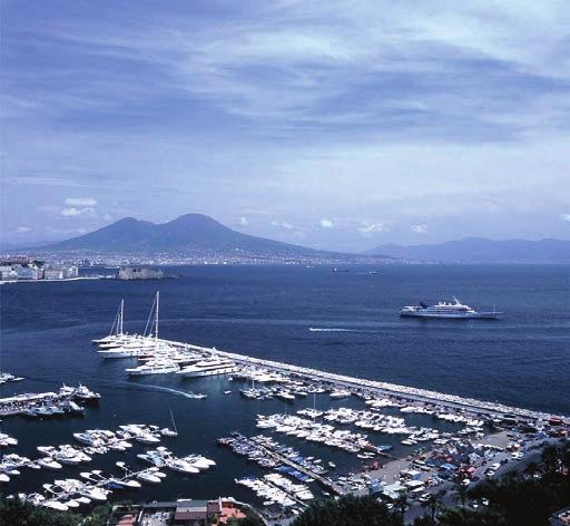 Walking distance to the glamorous shopping district, top class restaurants, trendiest bars The Marina Molo Luise is located in Naples, in the center of the Mediterranean Sea, a little more than a day