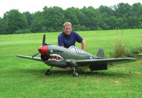 Edwards with his P-51D