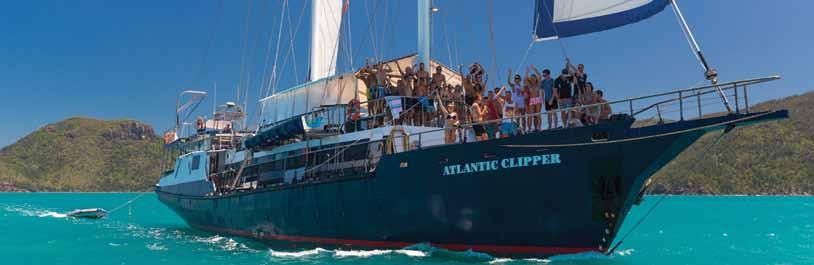 AMAZING LOCATIONS Fun ship Sailing Atlantic Clipper day night