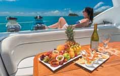 Whitsunday Blue or Night Cruises Metres, Guests Crew Night :pm Tue, Thur Night :pm Sat Whitsunday Blue is a French