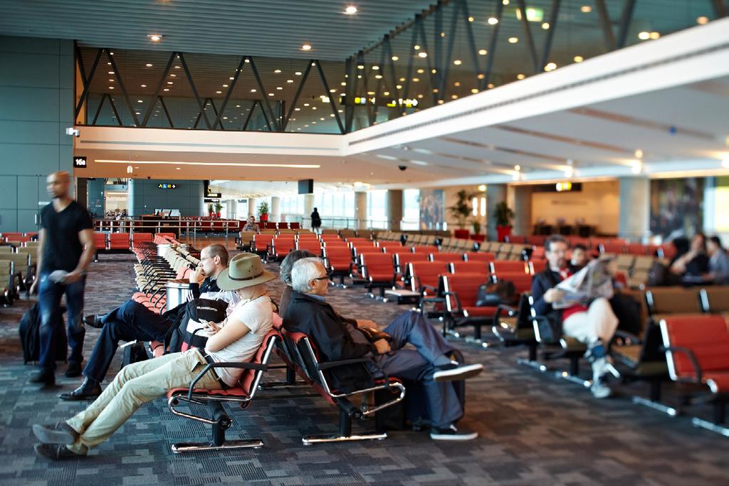 riority Seating Dedicated priority seating has been placed throughout T2, T3 and T4 on both ground
