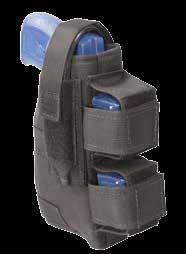7500 7515 Taser Holsters Fitted for Taser X26. Available in belt-mounted and drop-leg thigh harness.