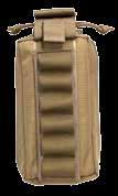 75 ME216 MOLLE Quick-Deploy Shot Shell Pouch MOLLE compatible pouch provides quick access to removable ammo strips.