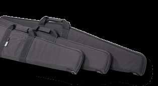 Durable 1000 denier nylon body Heavy-duty zippers and 3/4 foam padding Full wrap-around handles Exterior flat pocket and