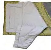 bag Internal modesty sheet for when you have the sleeping bag completely open Compression stuff sac