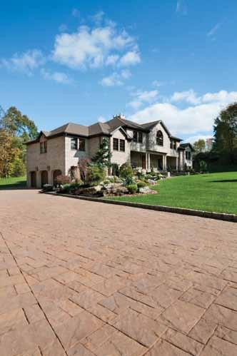 concrete pavers surpasses all other products. Asphalt Can Not Stack Up To Pavers.
