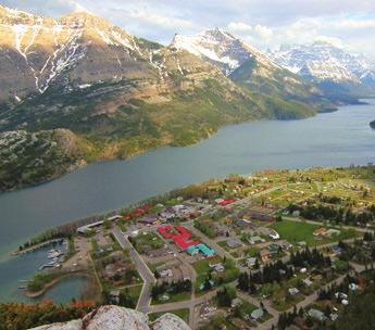 Waterton was Canada s fourth national park, formed in 1895 and contains 505 square