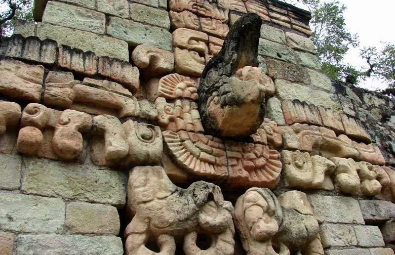 For most of its history, Quirigua was a province under Copan, until a Quirigua King killed the Copan King. Such was life in the Maya World! Quirigua is famous for its enormous carved stones or stelae.