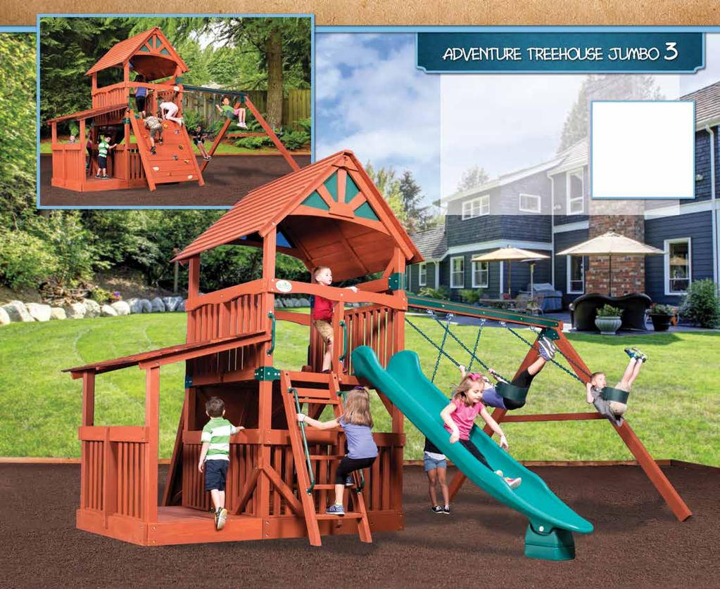 REVERSE SIDE OF PLAY SET PLAY SET SHOWN WITH:
