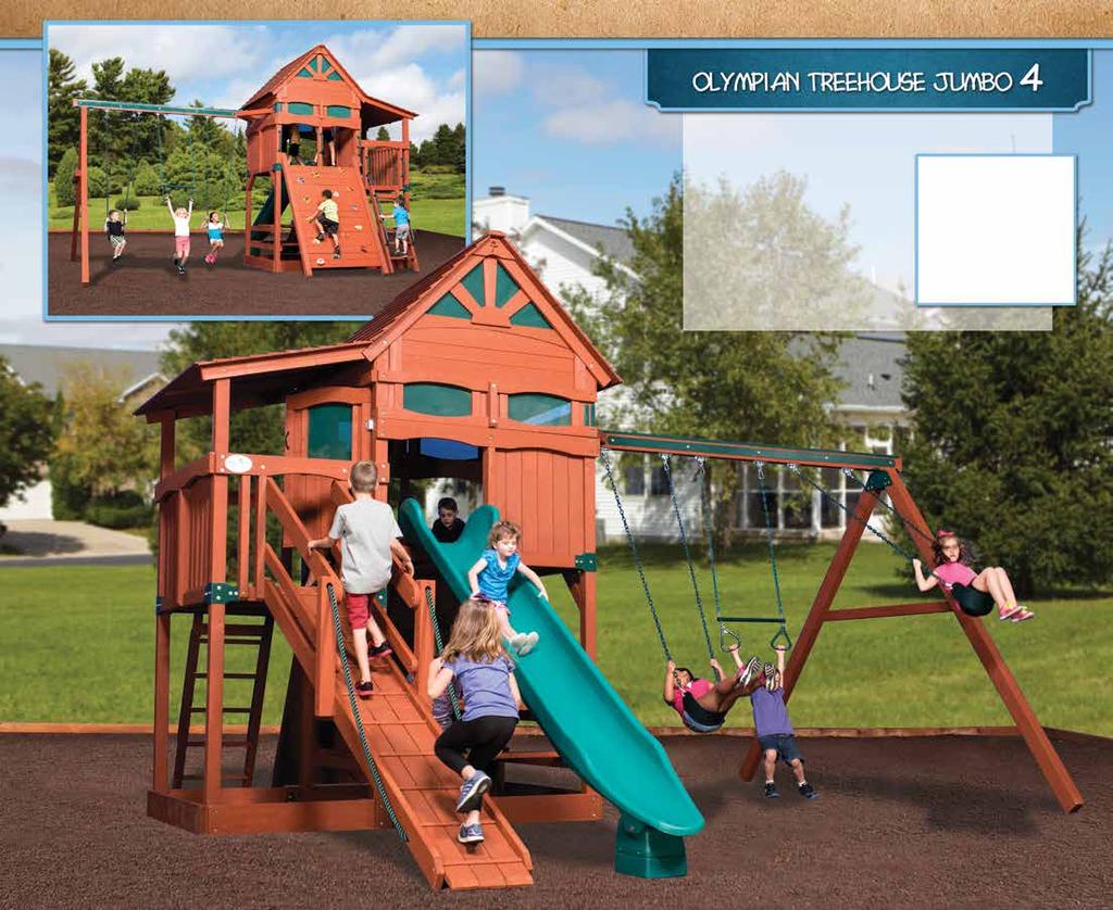 REVERSE SIDE OF PLAY SET PLAY SET SHOWN WITH: