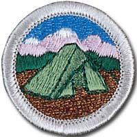 CAMPING MERIT BADGE Please initial the requirements that your scout has completed and turn in to the instructor at camp. 5e. Present yourself to your Scoutmaster with your pack for inspection.