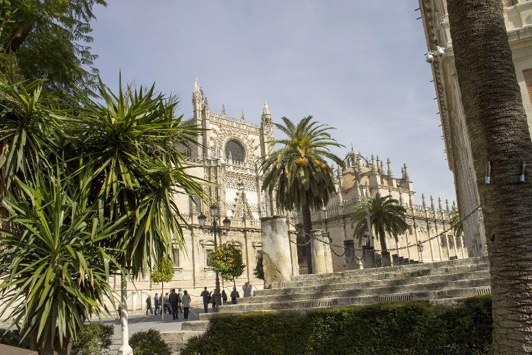 Made an UNESCO World Heritage Site in 1987, the Seville Cathedral is the largest Gothic cathedral in the world and is