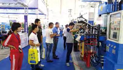 5 halls were used and exhibits included CNC lathes, laser industry, robots, springs, fasteners, tools & dies, and surface treatment industry.