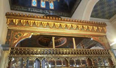 The mausoleum of Sidi Ali Zein al-abedeen from the Fatimid Period, annexed to his mosque at al-sayeda Zeinab district, was inaugurated after the completion of
