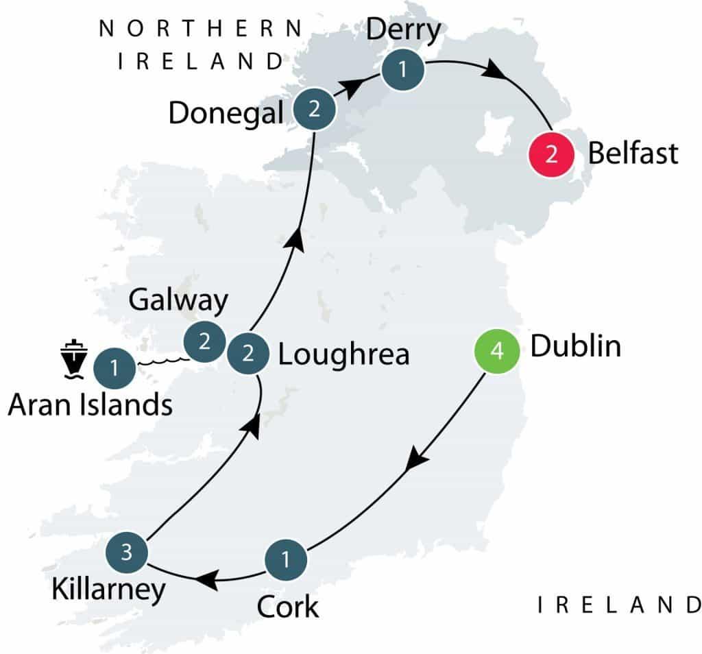 This small group tour of Ireland explores the country s history and culture.