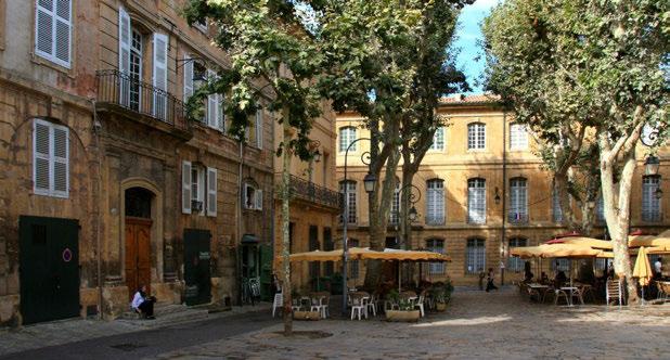 AIX-EN-PROVENCE CITY Bathed in the light of its special climate, Aix-en-Provence is a city of refined elegance on show in its constantly