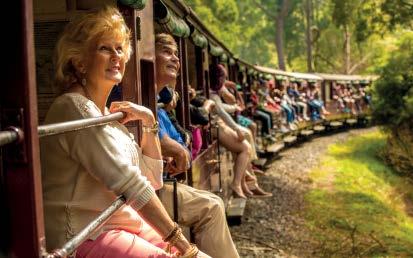 7 Puffing Billy Heritage Steam Train Journey $109 adult $55 child Half Day Code: K5 This morning you are going to enjoy some good old fashioned