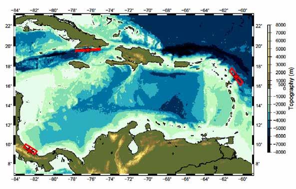 CARIBE WAVE 17 Earthquake and Tsunami Scenarios Scenario Origin Time Mw Epicenter Costa Rica 7.9 9.