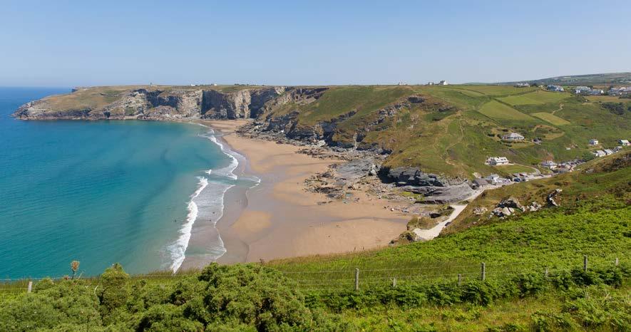 Trebarwith Strand Beach, just 5 miles from Ferla meadow Ferla Meadow Ferla Meadow will provide a total of nineteen stylish two and three bedroom bungalows and houses for sale within the old market