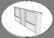 Installation: Direct Glazing Option NOTE: STEPS 1 4 FOR UNDER EXISITNG INSTALLATION SHOWN.