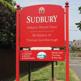 From Sudbury, venture into the Dedham Vale and Stour Valley Area of Outstanding Natural Beauty to experience beautiful landscapes made famous by artists Thomas Gainsborough and John Constable.