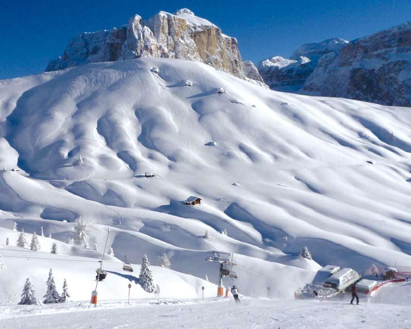 CANAZEI & CORTINA SKI WEEKS & GUIDING CANAZEI SKI WEEKS All rates: per person, 7 nights, Saturday Saturday. 7 nights' accommodation, meals as stated, 6-day and multi-area ski pass*.