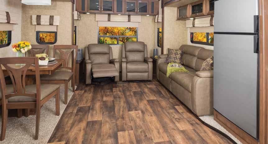 The Sandpiper 2850RL is a great addition to the Sandpiper fifth wheel fleet.