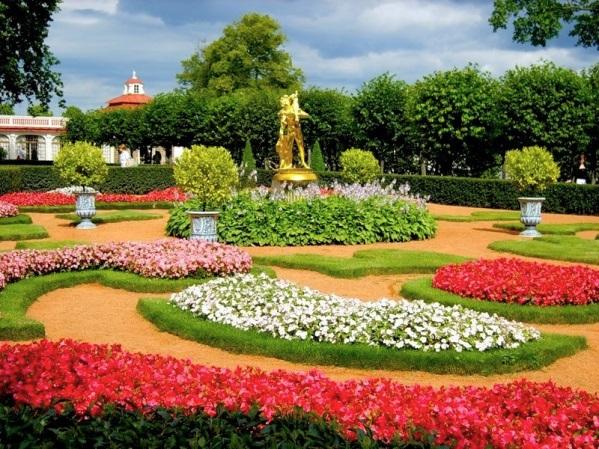 Peterhof, a series of palaces and gardens in Russia's is known by some as the "Russian Versailles," and features the