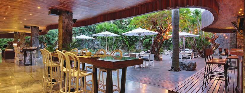 Dining Options The onsite restaurant The Laneway boasts contemporary gourmet dining in a Seminyak laneway setting, beside the resort s tropical lagoon pool.