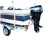 406V T957 5-1/2 Bunk Guide Ons 66 Bunks help center when loading your boat. Bunks extend out 12 from each side. Height adjustment of 19 to 25.