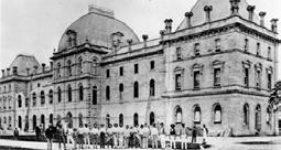 Parliament House 1868/74, 1d.