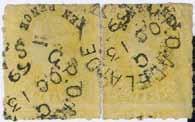 1855 The first stamps printed from steel plates engraved by Perkins Bacon in London.