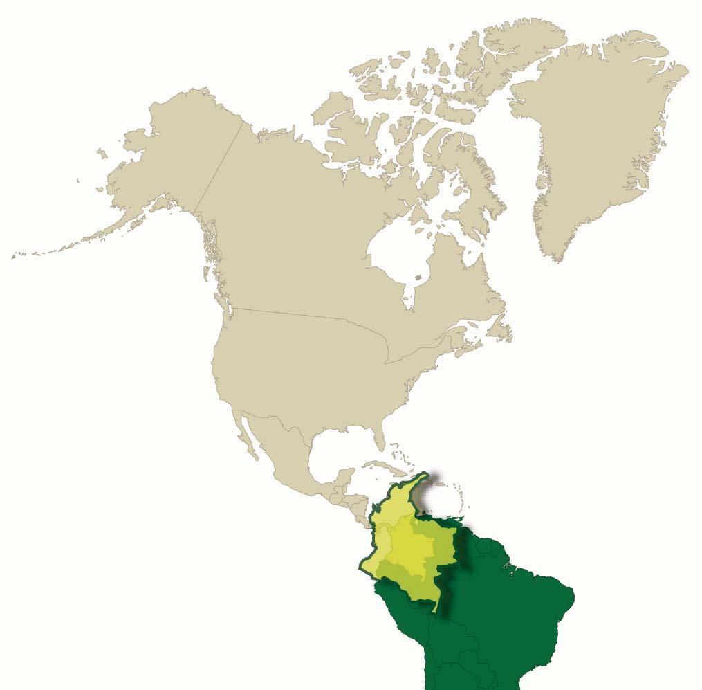 GEOGRAPHICAL LOCATION OF colombia Population: