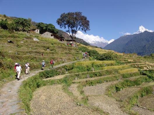 Annapurna middle hills