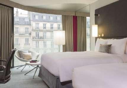 the Renaissance Paris Arc de Triomphe Hotel is a delight for leisure travellers.