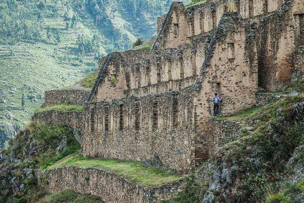 Ollantaytambo The Lares Adventure to Machu Picchu offers the perfect combination of traditional adventure travel and cultural immersion.