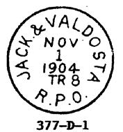 & Jacksonville, Fl., RPO, 842 miles - Aug 13, 1935 to Jun 22, 1940 528-H-1; CIN. & JACK. N.D. R.P.O., 30.5, black, 1938, 1940, T.N., I 557-R-1; CIN. & JACK. M.D. R.P.O., 30.5, black, 1937, T.N., I 361-K-1; CIN.