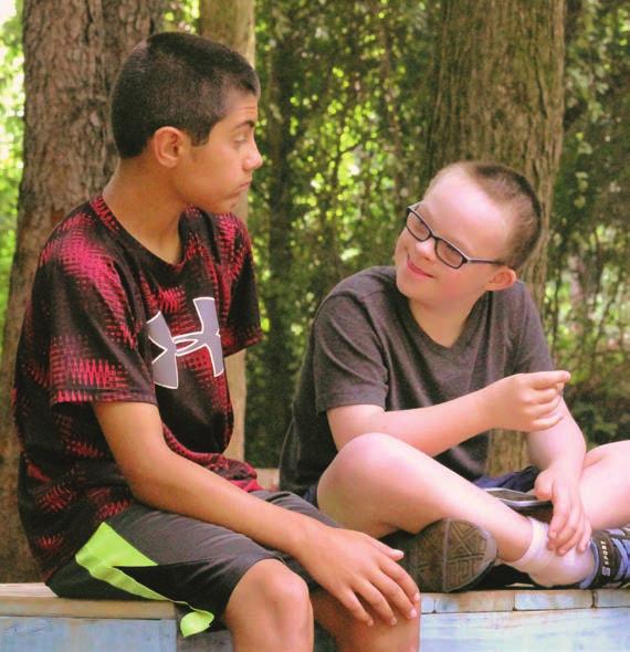 integrated summer day camp experience. Our summer day camps often result in positive therapeutic outcomes through their recreational nature.