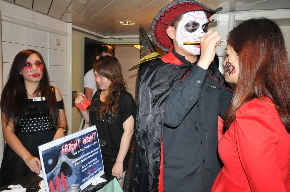 Halloween Night Join the scariest and sexiest party onboard in the best dance costume party!