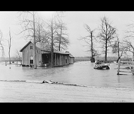 The flood emanated from the Ohio River and reached a record maximum discharge of 1,850,000 cfs at Cairo.