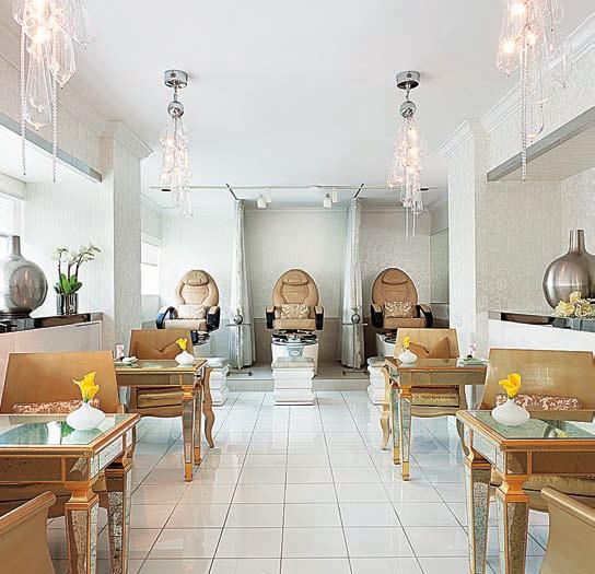 An urban oasis in the heart of the city, guests enjoy the ultimate in pampering, from a