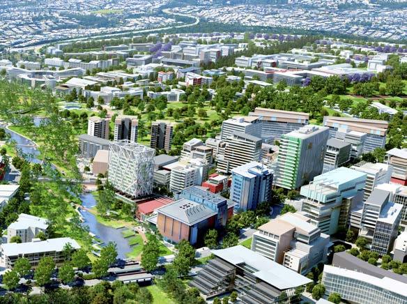 At nearby Education City, the University of Southern Queensland s campus is doubling in size to meet demand.