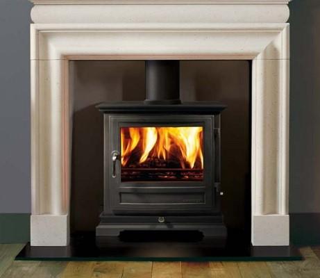 woodburning stove, Sage green RRP