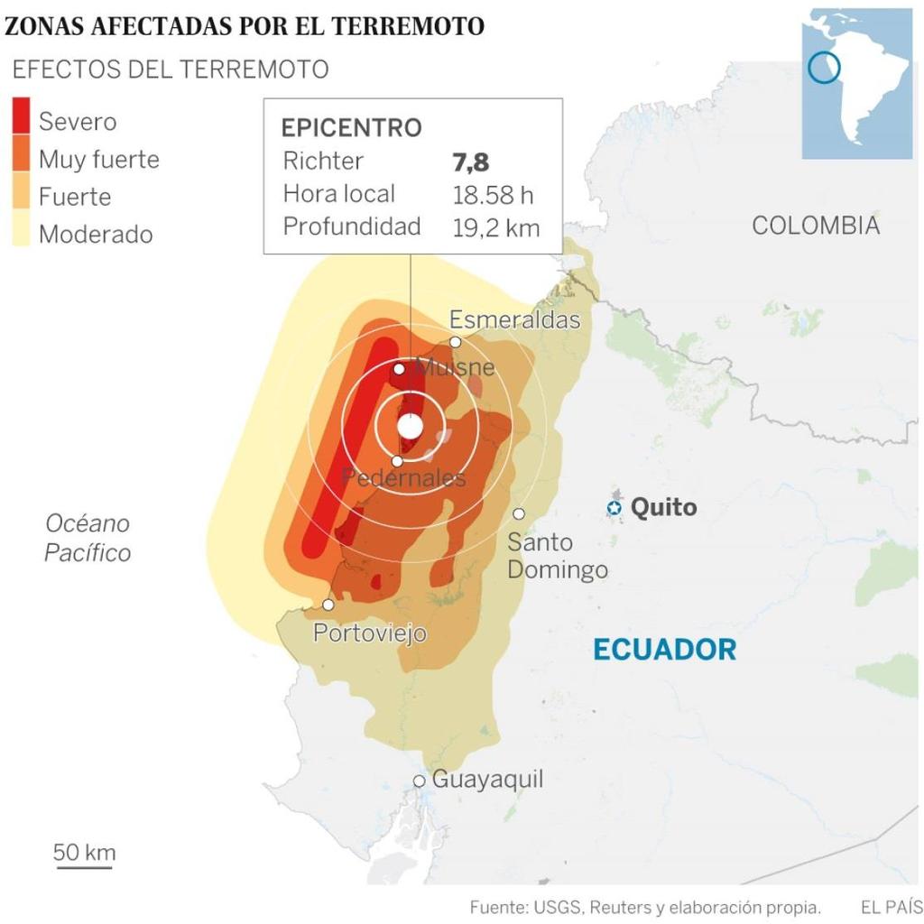 CONTEXT ANALYSIS A 7.8-magnitude earthquake struck northern Ecuador at 6:58 pm local time on 16 April 2016. It is the worst in the last three decades in Ecuador.