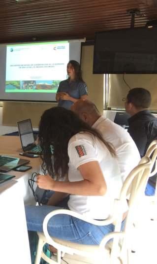 The meeting was attended by local communities, non-governmental organizations and environmental actors who are considered highly strategic for the future of the conservation of the Serranía de San