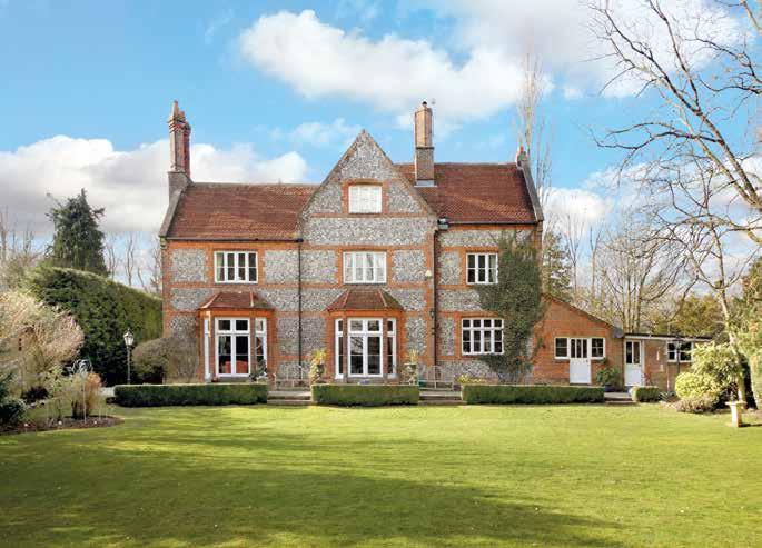 The Old Vicarage KINGSCLERE An imposing former Victorian vicarage with well-proportioned and extensive family accommodation.