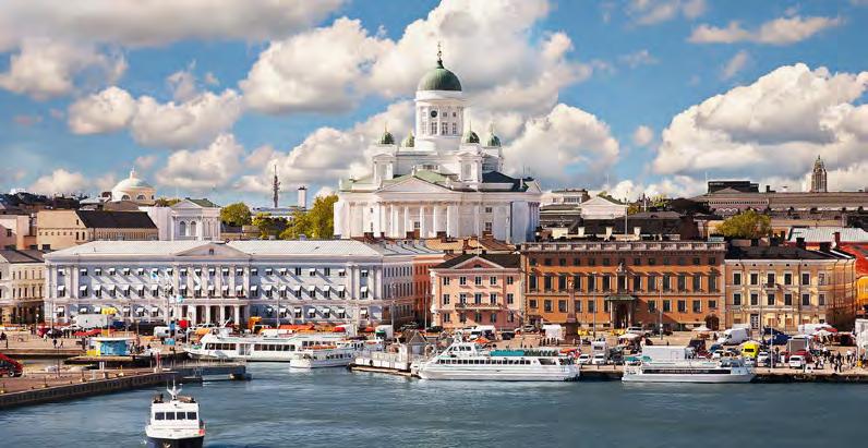 Helsinki Temppeliaukio Church Esplanada Park Sea Fortress Island Olympic Stadium 3 Hours Gentle 57 Helsinki This half-day tour will take you to the most picturesque places in Helsinki, including the