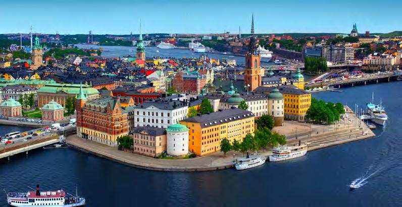 Stockholm The Baltic Sea and Lake The Old Town The Vasa Museum The Royal Palace Parliament Building 3 Hours Gentle Stockholm with Vasa Museum 72 Stockholm is acknowledged as one of the world s most