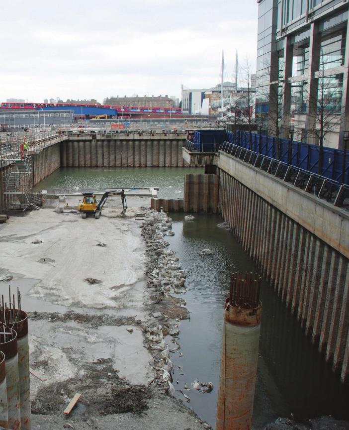 Whitechapel Crossrail is working closely with the East London line project and will take over their construction site at Essex Wharf as soon as the East London line works are completed to minimise