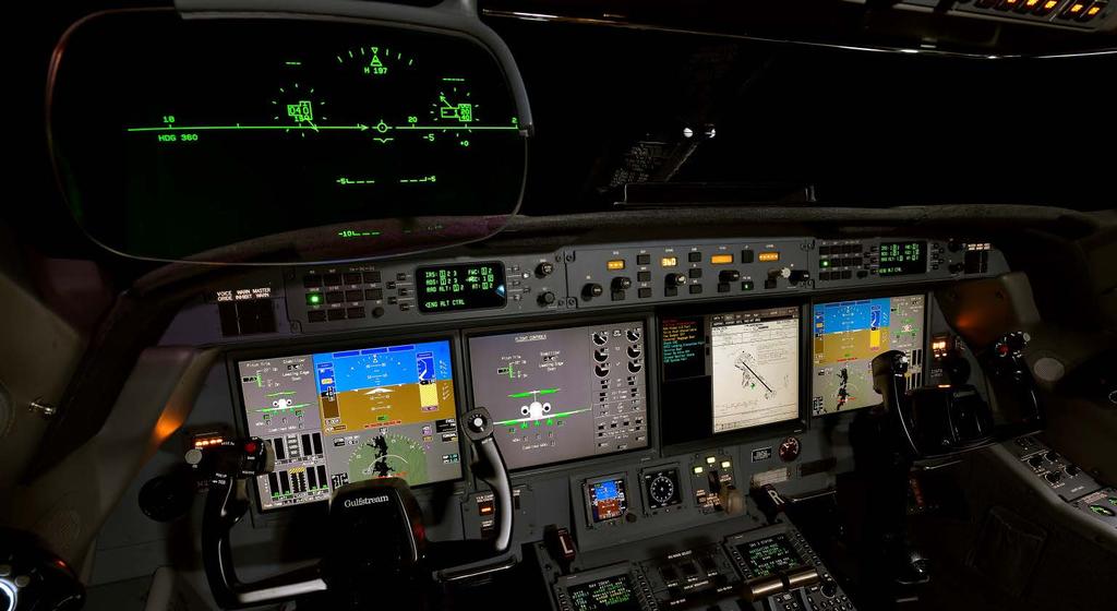 AVIONICS & COCKPIT AVIONICS: Honeywell Primus Epic PlaneView Cockpit AIR DATA COMPUTER: Triple Honeywell AZ-200 Air Data Modules AUTOMATIC DIRECTION FINDER: Dual Honeywell DF-855 ADF Modules
